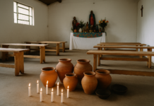 Terreiro de Umbanda Contagem: guia completo e seguro terreiro de umbanda contagem com velas, atabaques e ambiente acolhedor